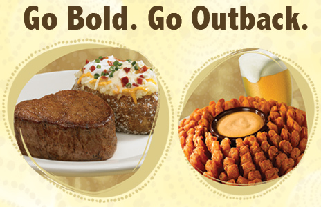 Outback Steakhouse Menu  